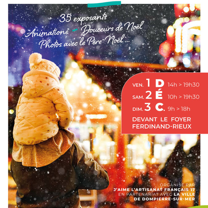 Marché de Noël : affiche
