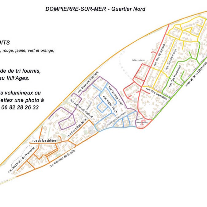 Circuits de ramassage - Centre nord