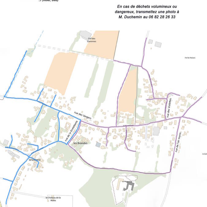 Circuit de ramassage - Les Brandes